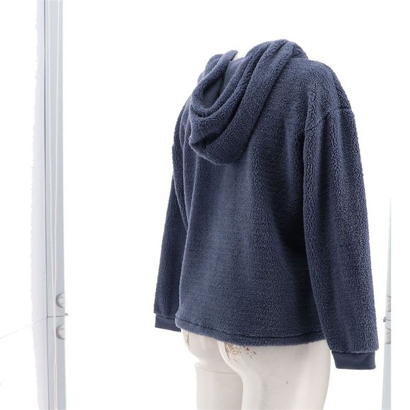 Koolaburra UGG Soft Brushed Back Sherpa Hoodie A456588 - Picture 6 of 8